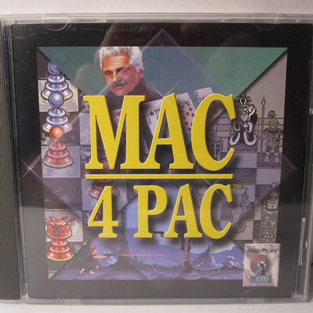 MAC / Macintosh CD-ROM Video Game: 1994 MAC 4-Pac, MacPlay